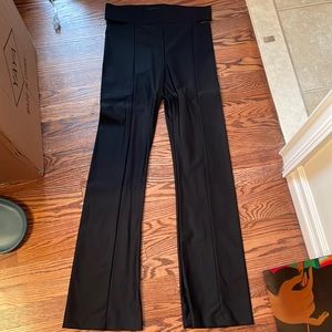 Zara black cutout pants